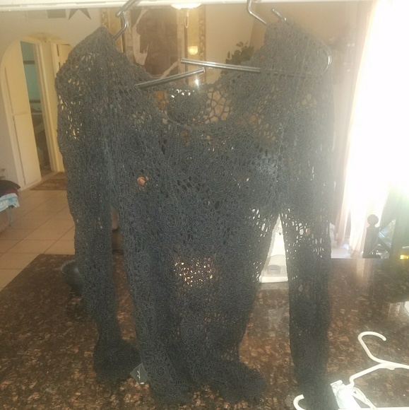 Guess crochet sweater - Picture 1 of 2